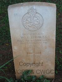 Dar Es Salaam War Cemetery - Thomas, W J